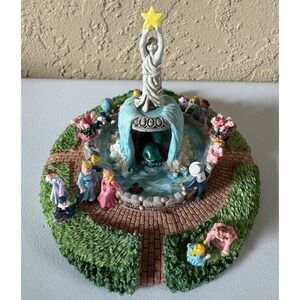 Liberty Falls Starlight Fountain AH245 Figurine‎ An Americana Collection 2001